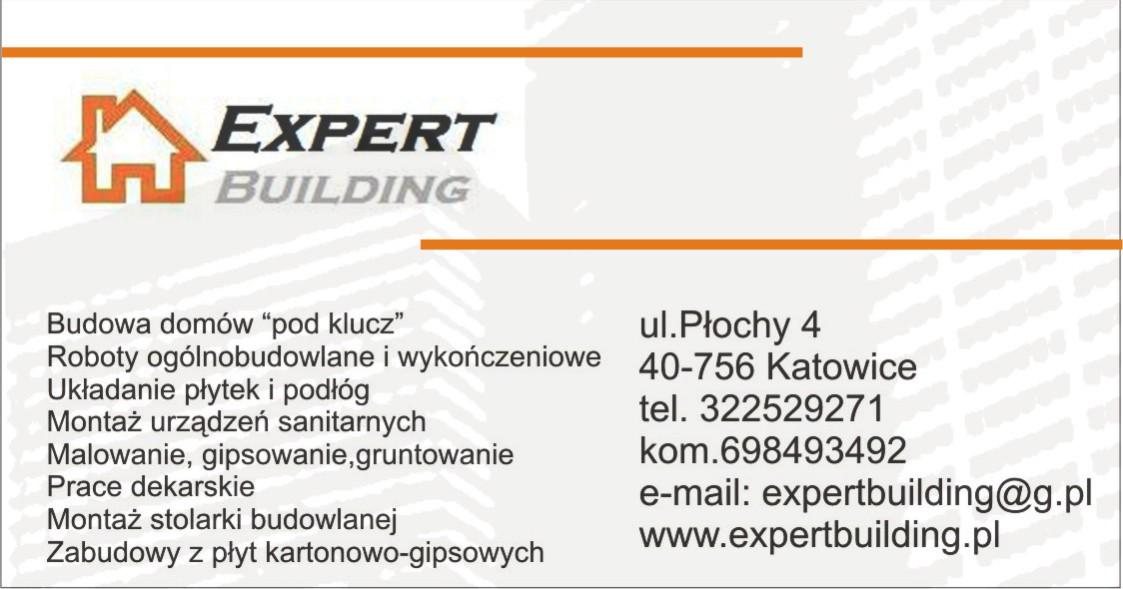Expert Building firma remontowo-budowlana Katowice, śląskie