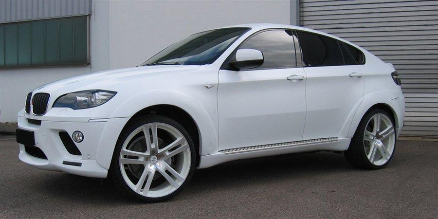 BMW X6 z felgami EtaBeta Uriel X Cermaic Matt Polish 23""