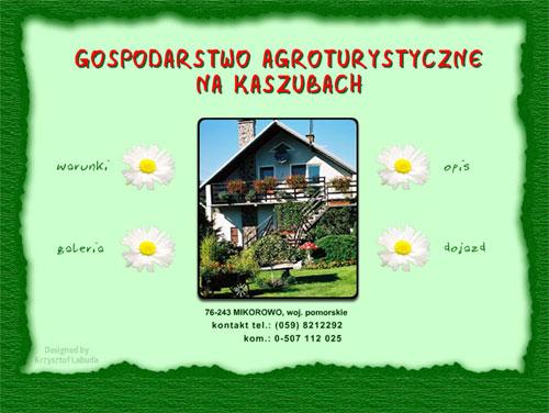 Strona Gospoadrstwa Agroturystycznego