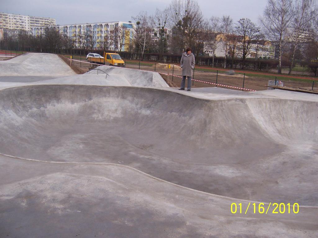 Torun betonowe skatepark