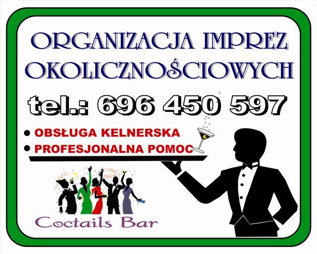 Obsługa Imprez Barman Kelner, Skawina, małopolskie