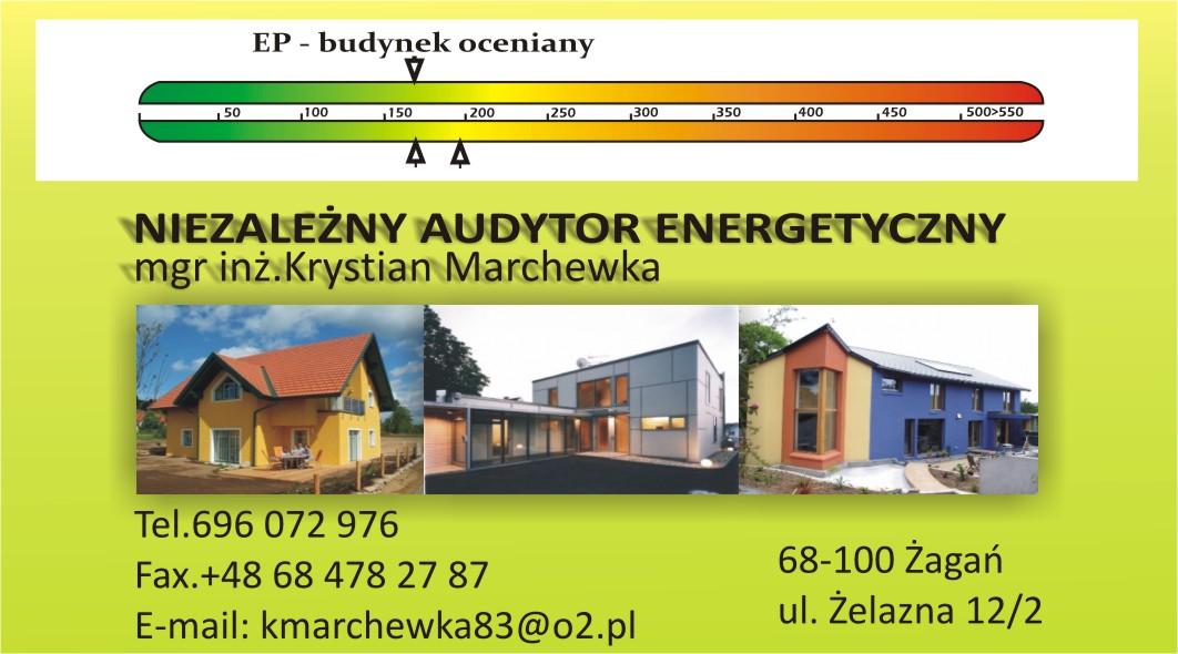 Audytor Energetyczny PBU mgr inż Krystian Marchewka