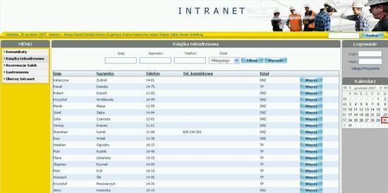 Intranet w Stalprodukt
