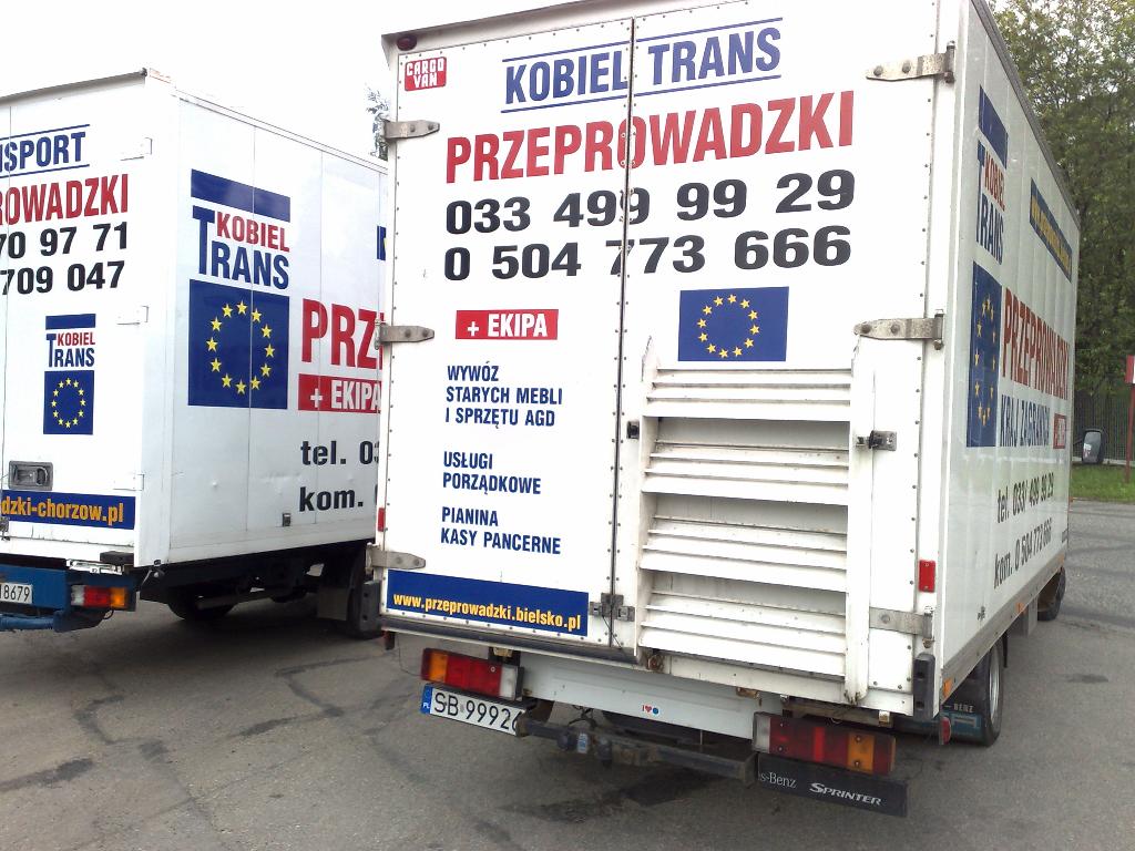 Firmy transportowe katowice KOBIELA PRZEPROWADZKI, śląskie