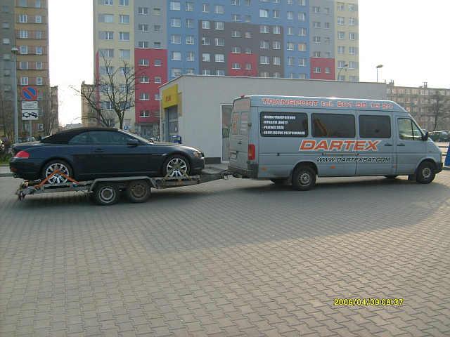 Usługi transportowe, przewóz osób i samochodów