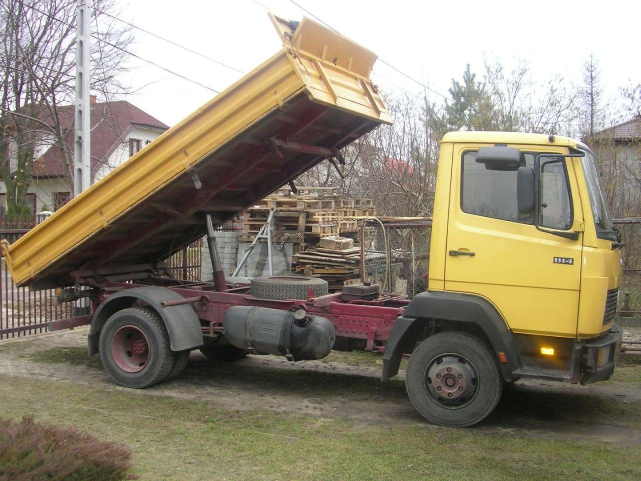 Mercedes 814 ładowność 12 ton