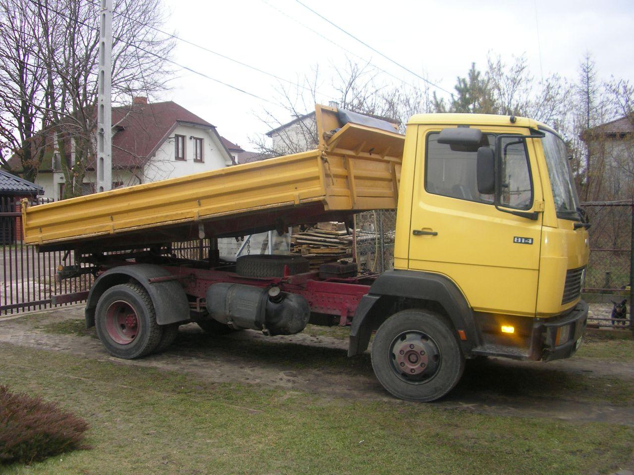 Mercedes 814 ładowność 12 ton