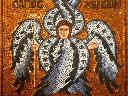 Mozaika w kanonie bizantyjskim o wymiarach 90 cm x 90 cm - Supraśl