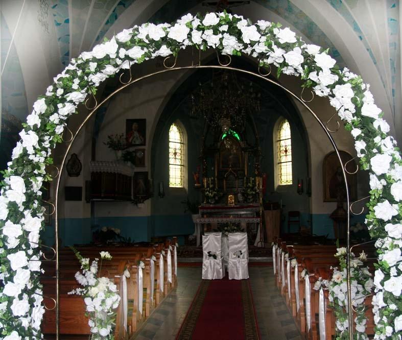 Eleganckie i stylowe  dekoracje ślubne, Krosno, Jasło, Rzeszów i okolice, podkarpackie