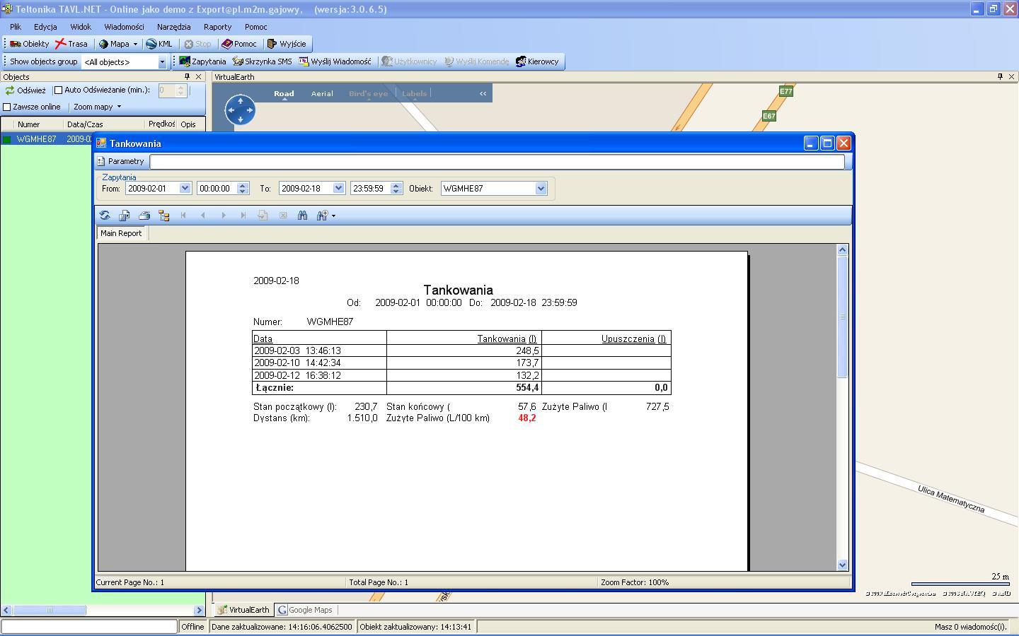 Monitoring logistyczny, GPS, Cała Polska, Sochaczew, mazowieckie