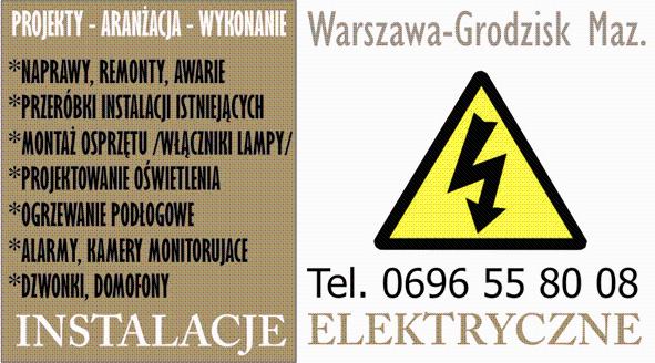 TANIO ELEKTRYK WARSZAWA PRUSZKÓW GRODZISK DOMOFON, Warszawa, Grodzisk Mazowiecki, mazowieckie