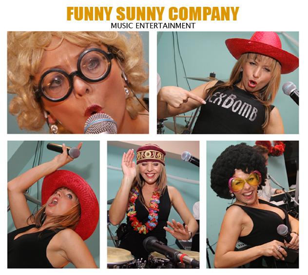 Zespół muzyczny Funny Sunny Company, Świnoujście, Szczecin, Poznań, Gdańsk, Warszawa, mazowieckie