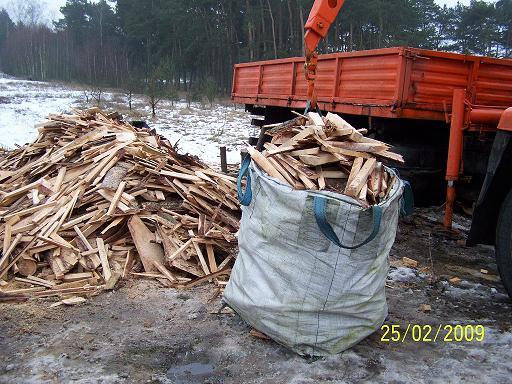 Drewno kominkowe opałowe Koło transport, wielkopolskie