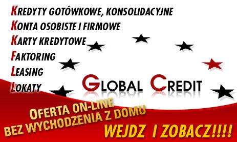 KOMPLEKSOWE POśREDNICTWO FINANSOWE GLOBAL CREDIT