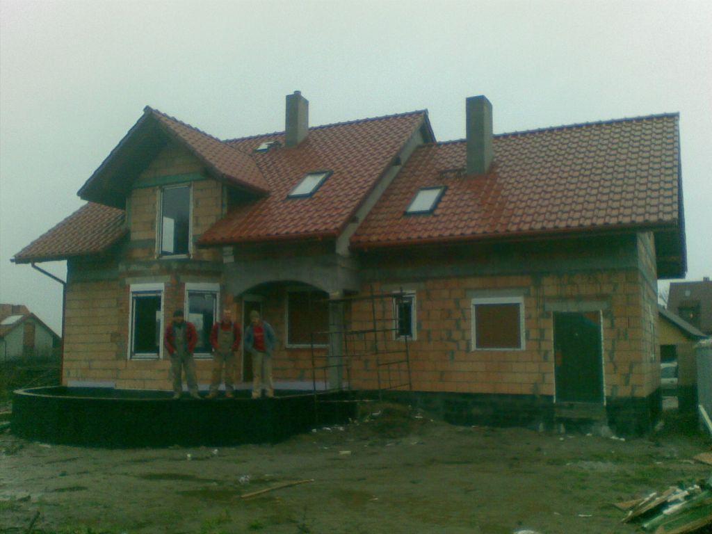 Dom wybudowany w Wilczycach .Czas realizacji 4 miesiące 