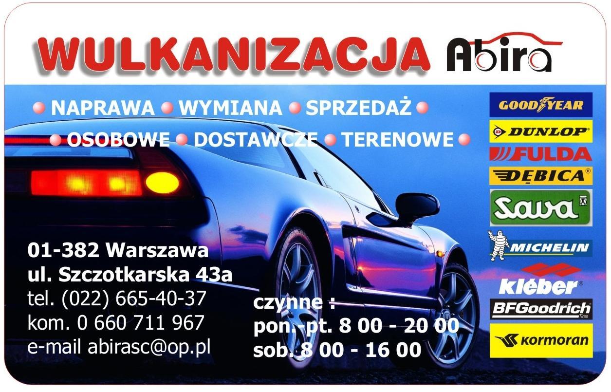 Opony - sprzedaż , naprawa , wymiana, Warszawa, mazowieckie