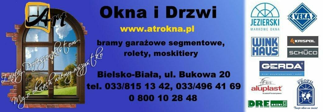 Art Okna Bramy Drzwi Rolety Moskitiery, Bielsko-Biała, śląskie