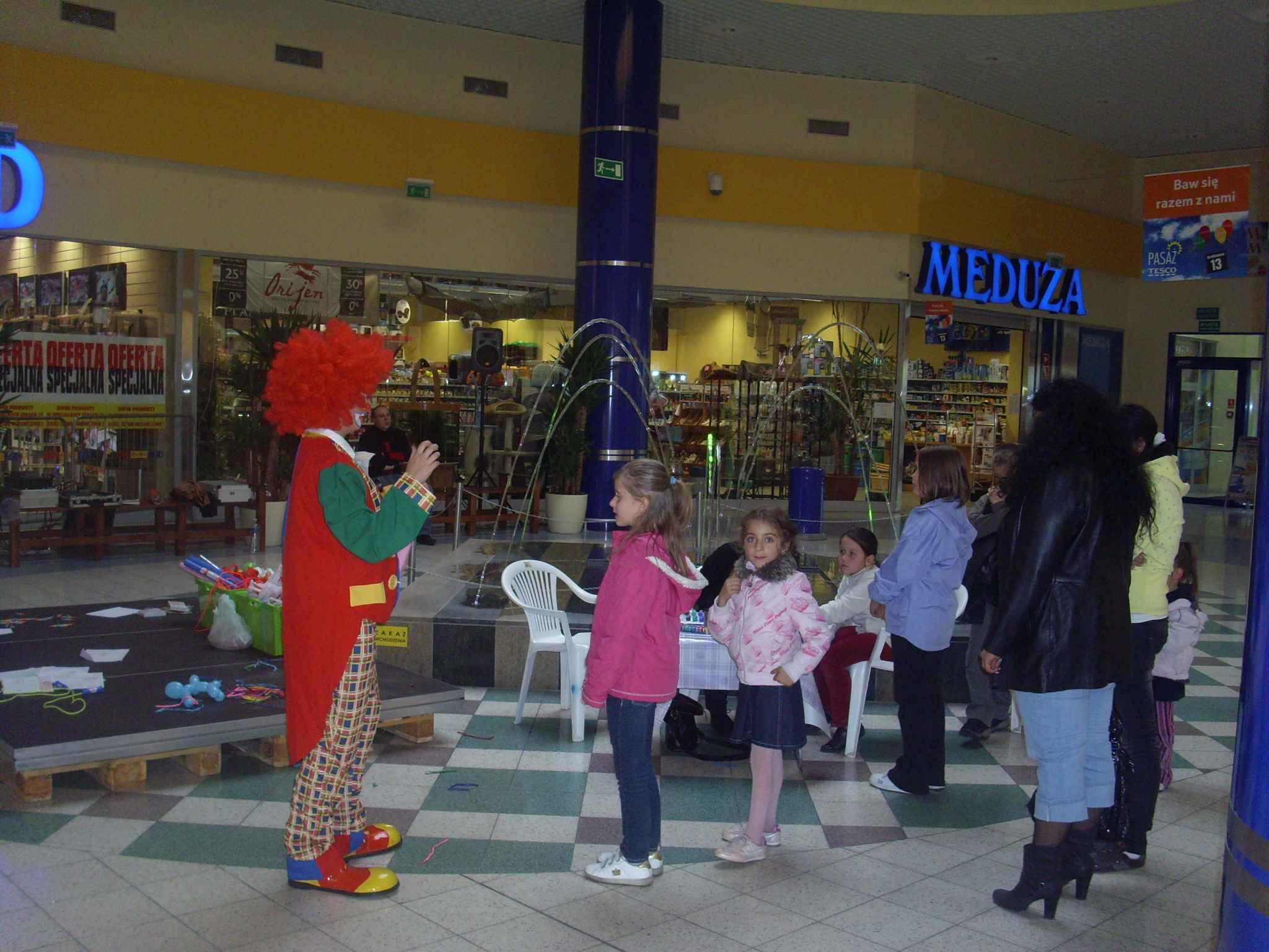 Clown claun klown klaun org. imprez hostessy konfe, Poznań, wielkopolskie