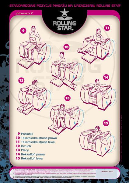 Pozycje rollmasażu - cz. 2