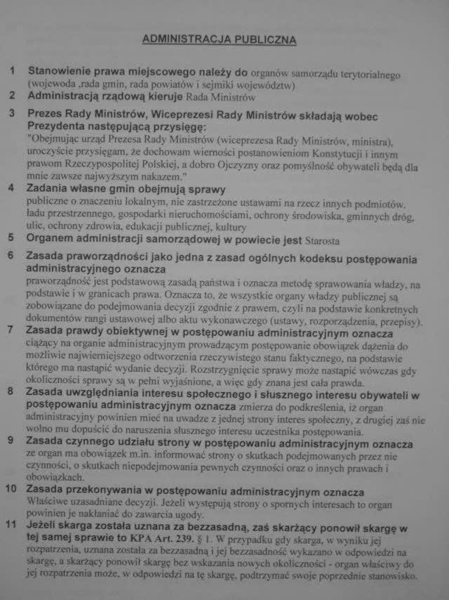 TESTY DO POLICJI / TESTY PSYCHOLOGICZNE