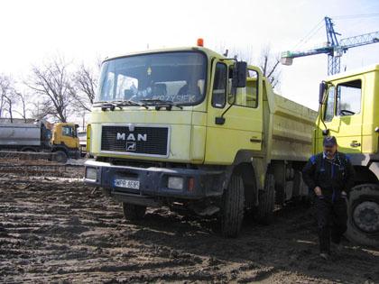 TRASPORT - SPRZĘT - ROBOTY DROGOWE - KRUSZENIE , PRUSZKÓW, mazowieckie