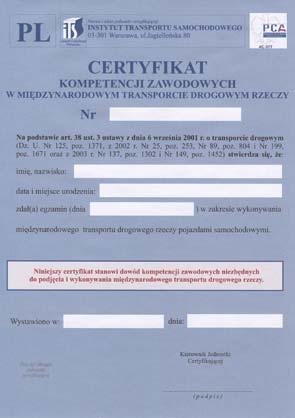 Certyfikat Kompetencji Zawodowych faktura VAT, Śląsk,Bytom, śląskie