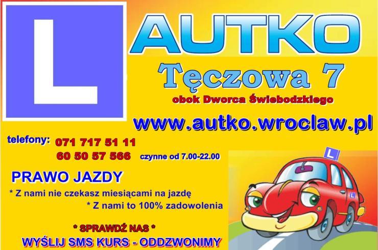 Nauka jazdy AUTKO, Wrocław, dolnośląskie