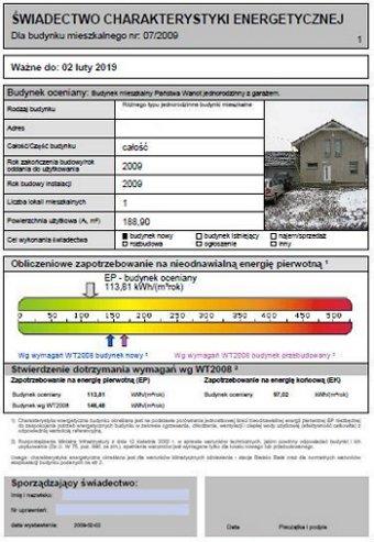 Certyfikat energetyczny w tydzień BIELSKO-BIAŁA, Bielsko  Biała, Czechowice  Dziedzice, śląskie