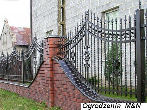 Ogrodzenia,balustrady,kraty itp  z elementów kuty, Leszno, wielkopolskie