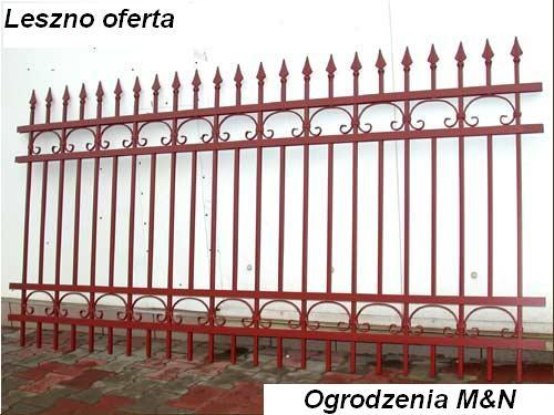 Ogrodzenia,balustrady,kraty itp  z elementów kuty, Leszno, wielkopolskie