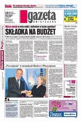 Gazeta Wyborcza 56/2009 - Składka na budżet