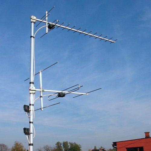 Profesjonalny zestaw anten naziemnych
