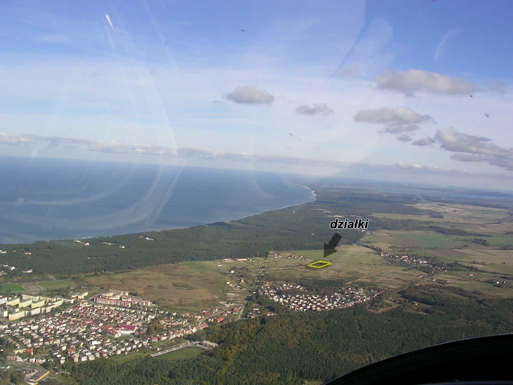 Działki na sprzedaż nad morzem Ustka Przewłoka, pomorskie