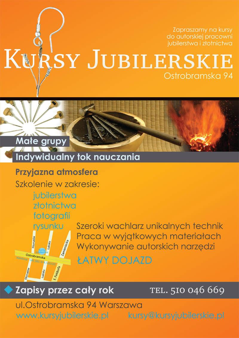 Kurs jubilerski, Warszawa, mazowieckie