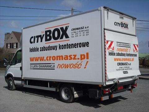 Zabudowy kontenerowe CityBox  na auta dostawcze   , Leśna, dolnośląskie