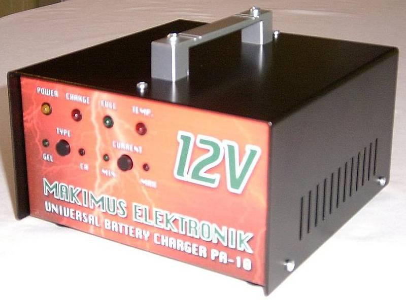 PA-10-12-120 Prostownik AUTOMAT, zasilacz buforowy 12V do 150Ah