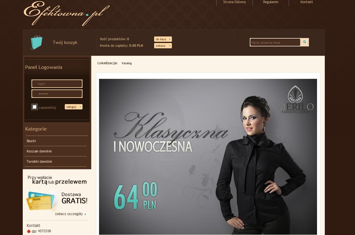Efektowna.pl - sklep internetowy z odzieżą damsk, Bielsko-Biała, śląskie