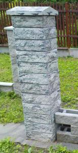  Ogrodzenia betonowe imitujące kamień,piaskowiec, Chrzanów, Kraków, Oświęcim, Jaworzno, Katowice, małopolskie