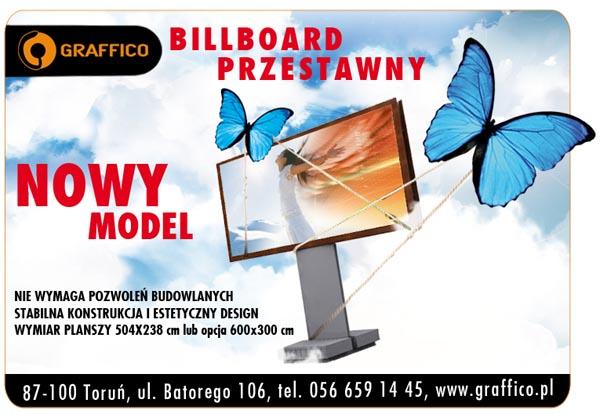 BILLBOARDY, WITACZE, PYLONY REKLAMOWE  produkcja, Toruń, kujawsko-pomorskie