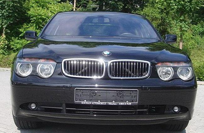 BMW 7 745 E65 / E66 CZARNA LIMUZYNA - WARSZAWA, mazowieckie