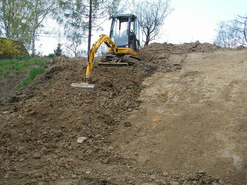 Wykopy, prace ziemne, usługi minikoparką Kraków, Jerzmanowice, małopolskie