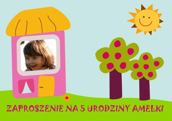 PERSONALIZOWANE ZAPROSZENIA - URODZINY, CHRZEST,