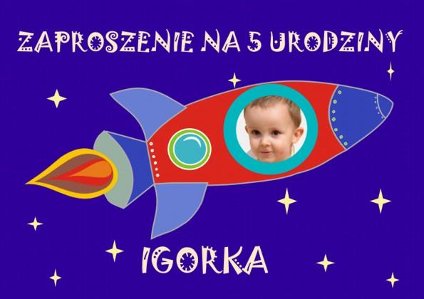 PERSONALIZOWANE ZAPROSZENIA - URODZINY, CHRZEST,