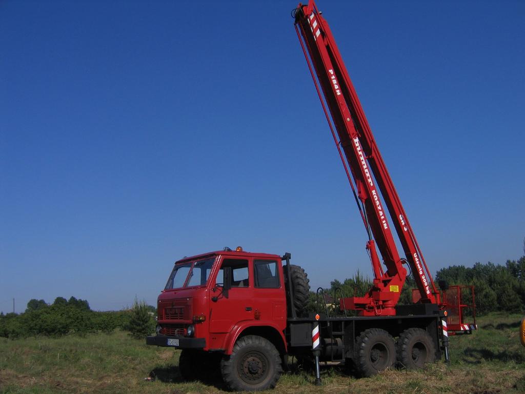 Usługi podnośnikiem montażowym, Dąbrowa Górnicza, śląskie