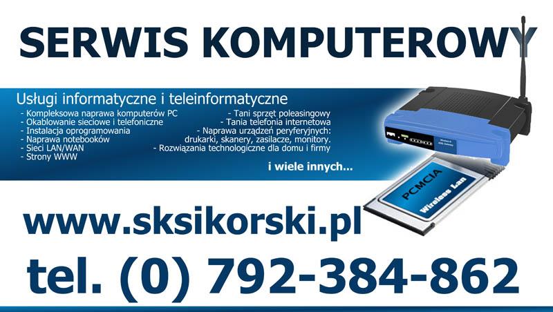 SEWIS KOMPUTEROWY - PC,NOTEBOOK,DRUK,SKAN itp., Poznań, wielkopolskie