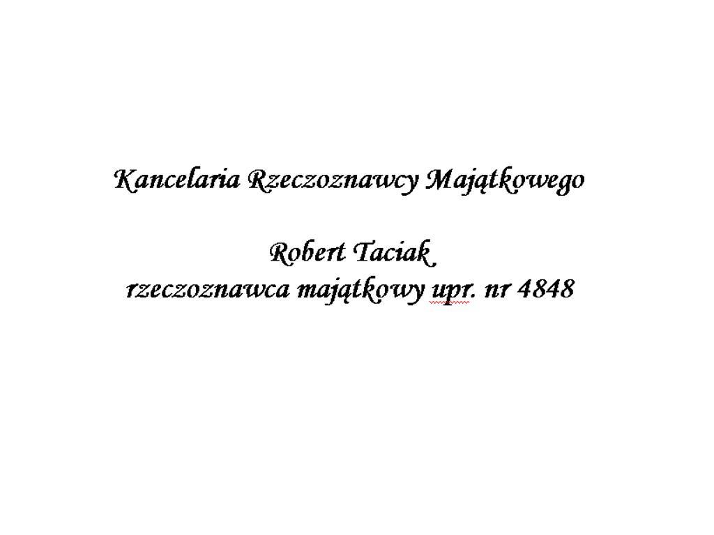 rzeczoznawca Wrocław