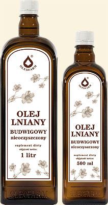 Olej lniany Budwigowy / Oleofarm