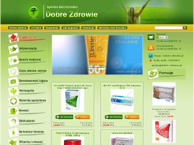Apteka internetowa dobre-zdrowie.pl - kliknij, aby powiększyć
