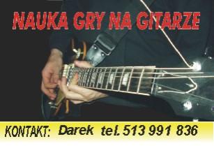 NAUKA GRY NA GITARZE, Gorzów Wlkp, lubuskie