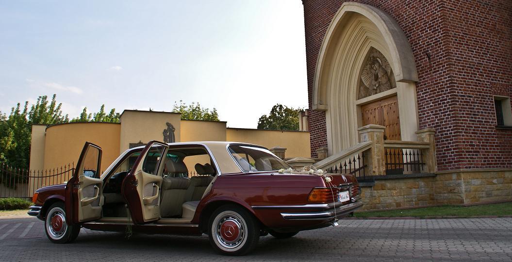 Zabytkowa Limuzyna Mercedes 116 Do Ślubu, Łódź, łódzkie